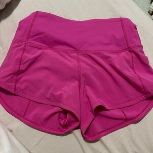 SIZE 0 LULULEMON SONIC PINK SPEED UPS 2.5"